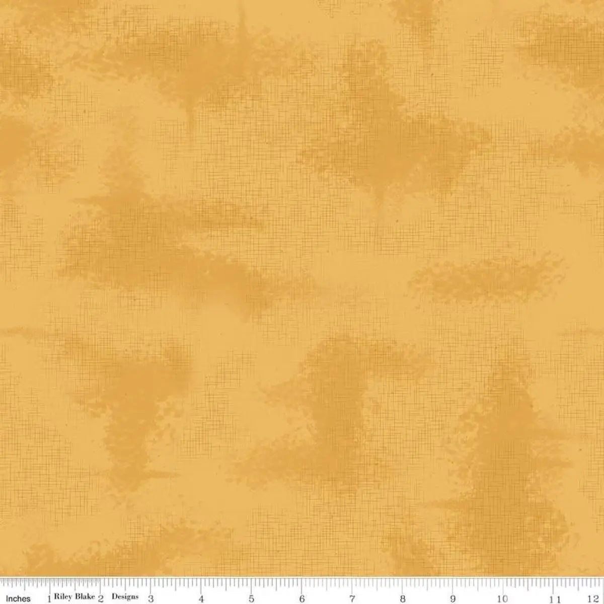 Yellow Amber Shabby Honey Cotton 43"/44" Fabric Per Yard - Prismatic Fiber Arts