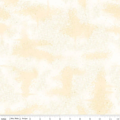 Yellow Shabby Beehive Cloud Cotton 43"/44" Fabric Per Yard - Prismatic Fiber Arts