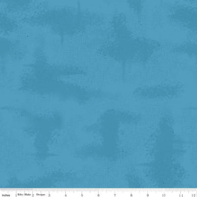 Blue Shabby Soldier Cotton 43"/44" Fabric Per Yard - Prismatic Fiber Arts