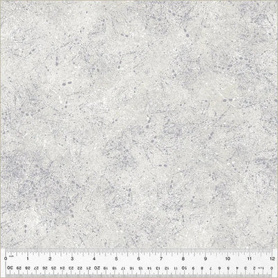 Grey Fog Noteworthy Splatter 44"/45 Fabric Per Yard - Prismatic Fiber Arts