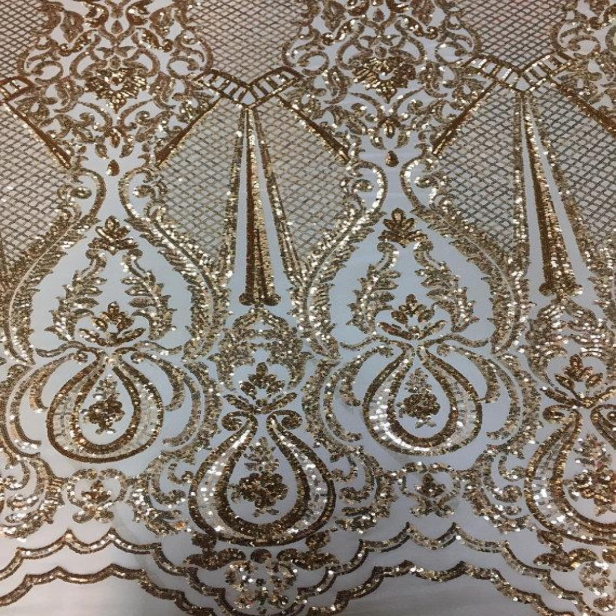 Chantal Deluxe Stretch Sequins Fabric - Prismatic Fiber Arts