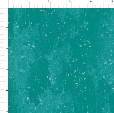 Blue Green Lagoon Pearl Shimmer Tonals Cotton 44"/45" Fabric Per Yard - Prismatic Fiber Arts