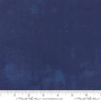 Blue Grunge Basics New Navy 44"/45" Fabric Per Yard - Prismatic Fiber Arts