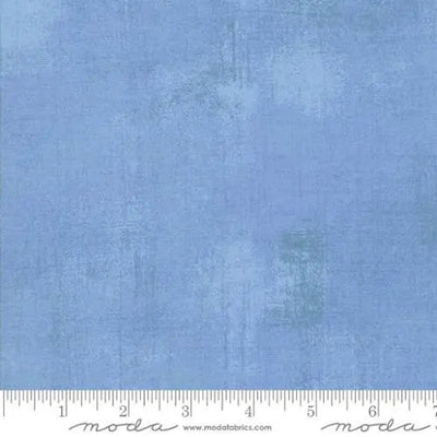 Blue Grunge Basics Powder Blue 44"/45" Fabric Per Yard - Prismatic Fiber Arts