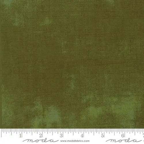 Green Grunge Basics Dried Herb 44"/45" Fabric Per Yard - Prismatic Fiber Arts