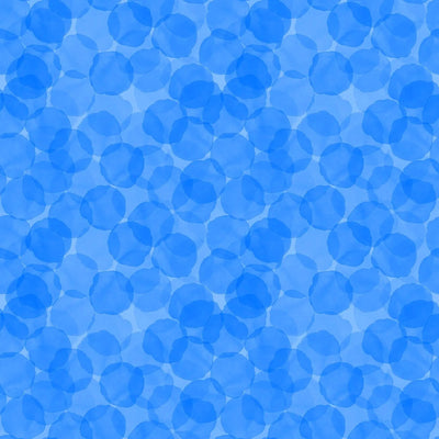Blue Curacao Juicy Tonal Trio Cotton 44"/45" Fabric Per Yard - Prismatic Fiber Arts