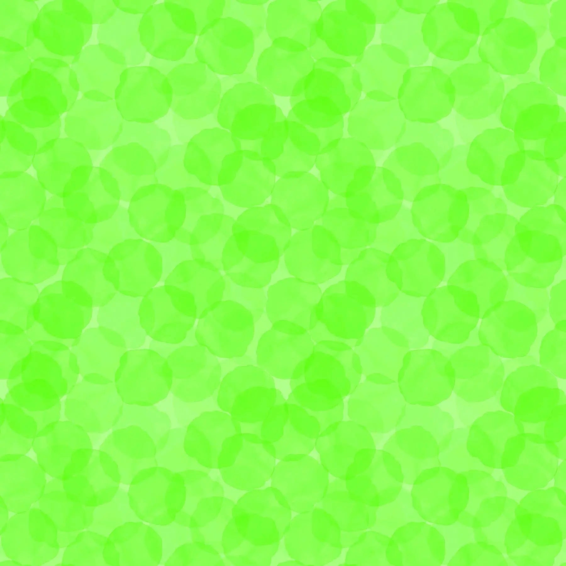 Green Chlorophyll Juicy Tonal Trio Cotton 44"/45" Fabric Per Yard - Prismatic Fiber Arts