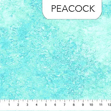 Blue Peacock 26758-66 Cotton 44"/45" Fabric Per Yard - Prismatic Fiber Arts