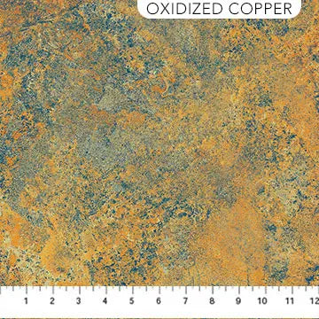 Brown Oxidized Copper 26757-68 Cotton 44"/45" Fabric Per Yard - Prismatic Fiber Arts