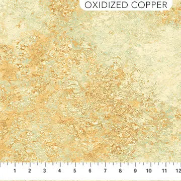 Natural Oxidized Copper 26758-68 Cotton 44"/45" Fabric Per Yard - Prismatic Fiber Arts