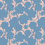 Blue Garden Party Fireworks Cotton 44"/45" Fabric Per Yard - Prismatic Fiber Arts