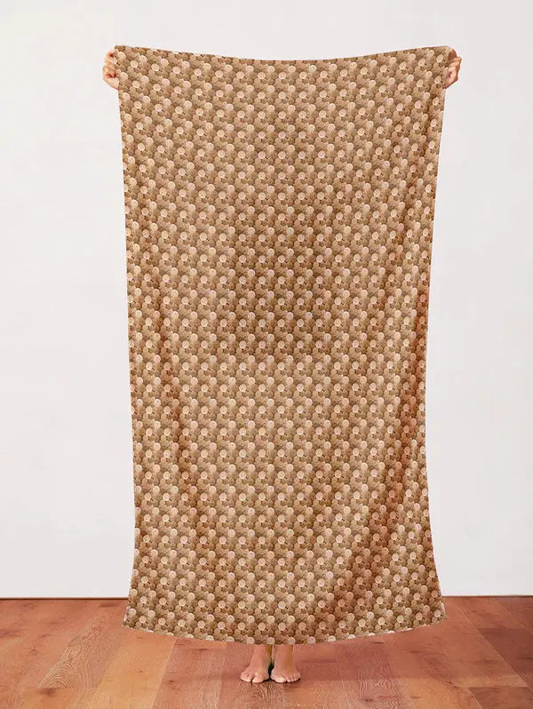 Brown Gold My Pet Family Yarn Balls Cotton 44"/45" Fabric Per Yard - Prismatic Fiber Arts