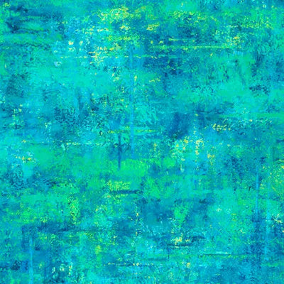 Blue Turqouise Mottled Blender 44"/45" Fabric Per Yard - Prismatic Fiber Arts