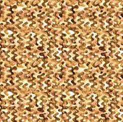 Cream Flamenco Zig Zag 44"/45" Fabric Per Yard - Prismatic Fiber Arts