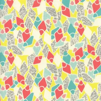 Multi Remix Cream 44"/45" Fabric Per Yard - Prismatic Fiber Arts