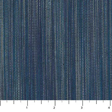 Blue Denim Space Dye Cotton 44"/45" Fabric per yard - Prismatic Fiber Arts