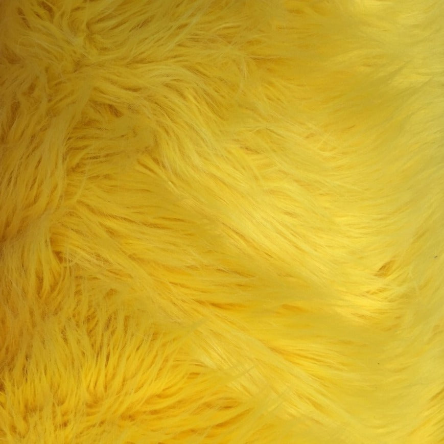 Luxury Long Pile Shaggy Faux Fur Fabric - Prismatic Fiber Arts