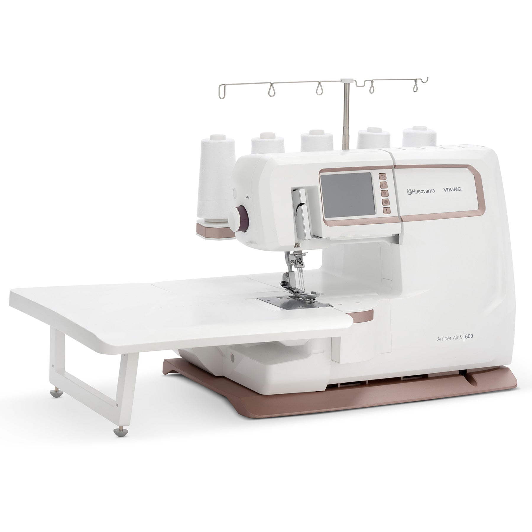 HUSQVARNA® VIKING® AMBER™ Air S | 600 Coverlock Machine - Prismatic Fiber Arts