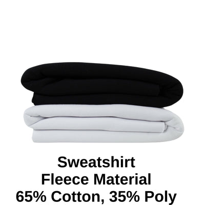 Premium White Sweatshirt Fleece Fabric – 70" Wide, 20 Oz - Prismatic Fiber Arts