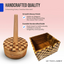 Artisan Yarn Caddy & Square Bowl Set - Prismatic Fiber Arts