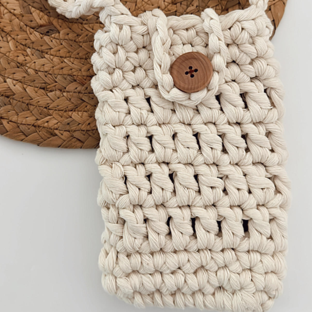 Crochet Phone Purse DIY Kit by Ganxxet x LilyBirdCrochet - Prismatic Fiber Arts