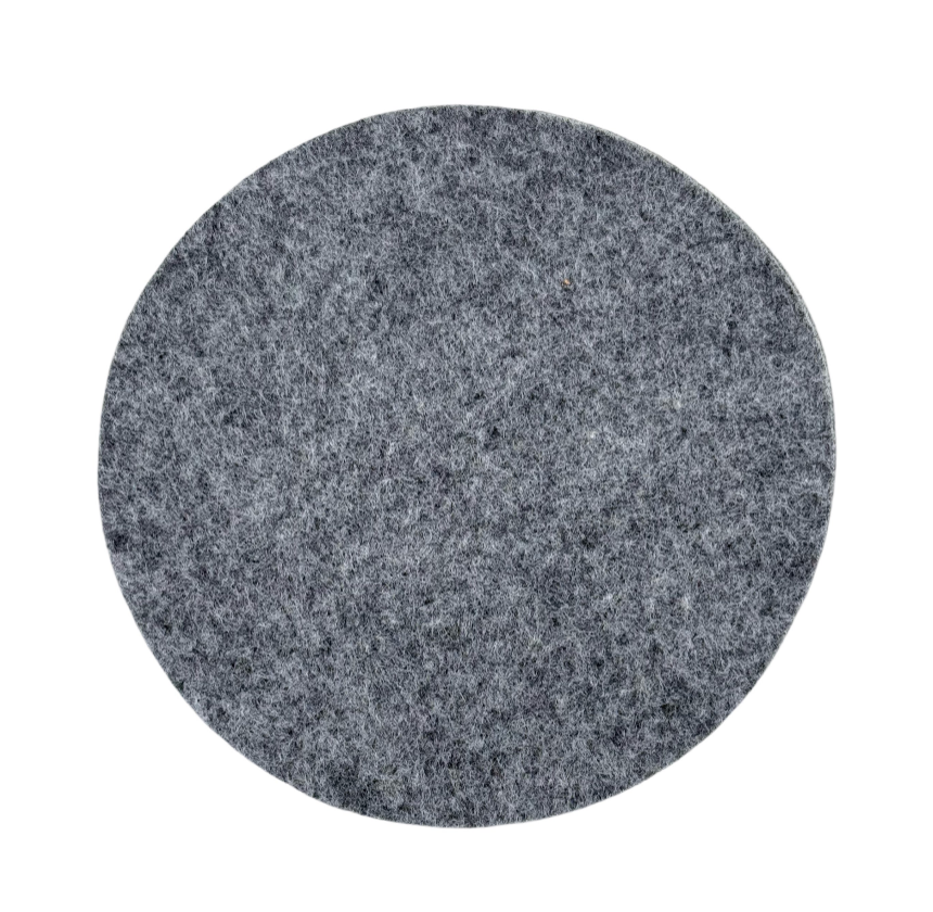 3.2mm Thick Felt Circles – 5 Pack | 5”, 7”, or 10.5” | Soft Craft Felt for DIY - Prismatic Fiber Arts