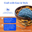 Artisan Yarn Bowl | Round - Prismatic Fiber Arts
