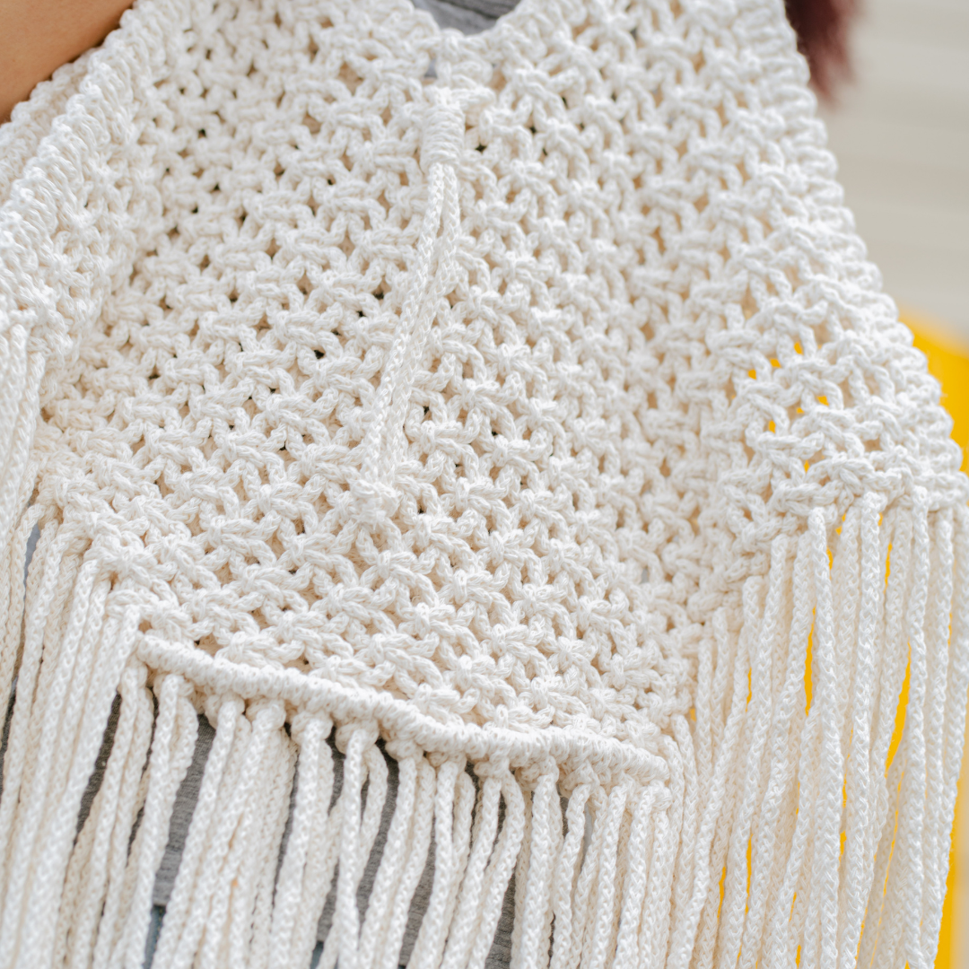 Macrame Fringe Bag DIY Kit by Ganxxet x Miss Knottie - Prismatic Fiber Arts