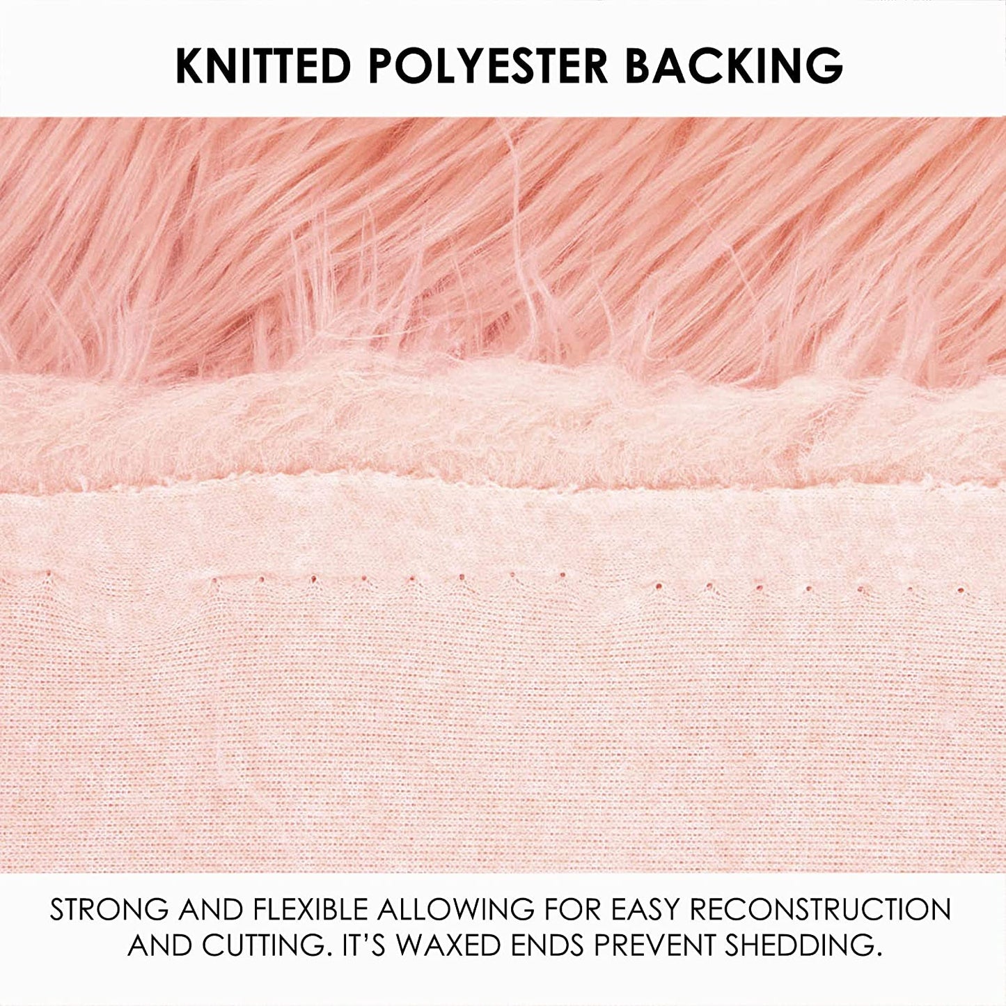 FabricLA Faux Fur Fabric Scraps | Many Colors - Prismatic Fiber Arts