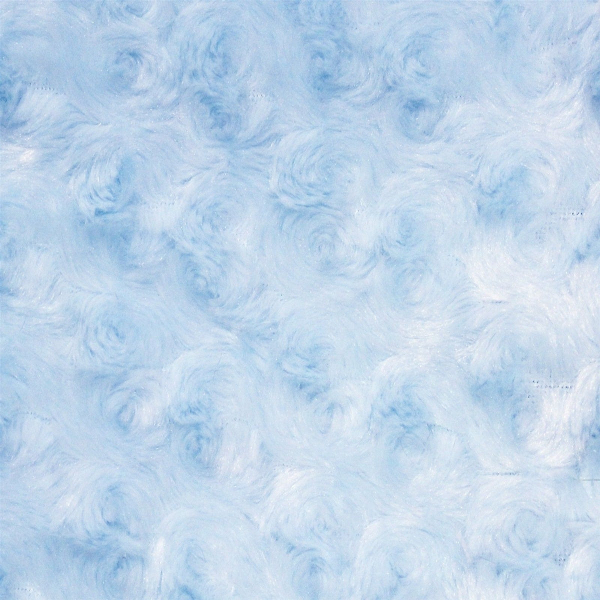 Swirl Rosebud Faux Fur Fabric - Prismatic Fiber Arts