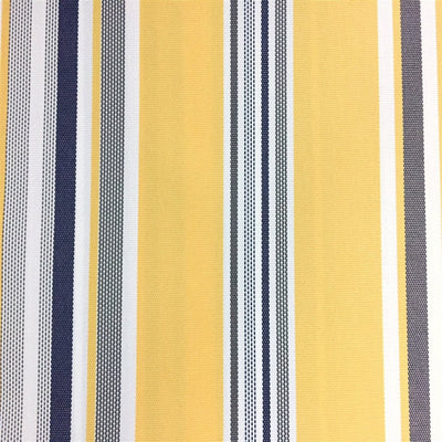 Multi Striped Oak 100% Waterproof Outdoor Canvas Patio Fabric - Prismatic Fiber Arts