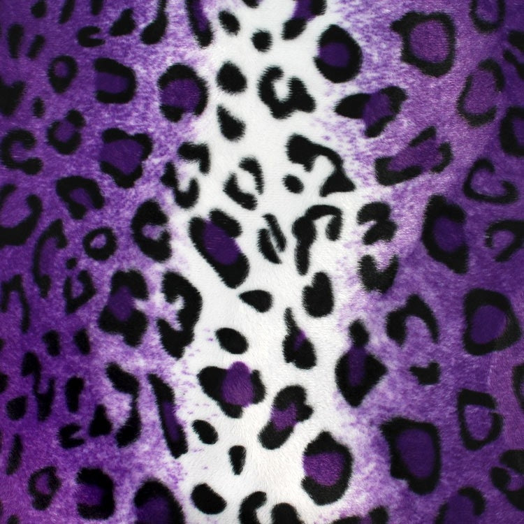 Leopard Print Velboa Faux Fur - Prismatic Fiber Arts