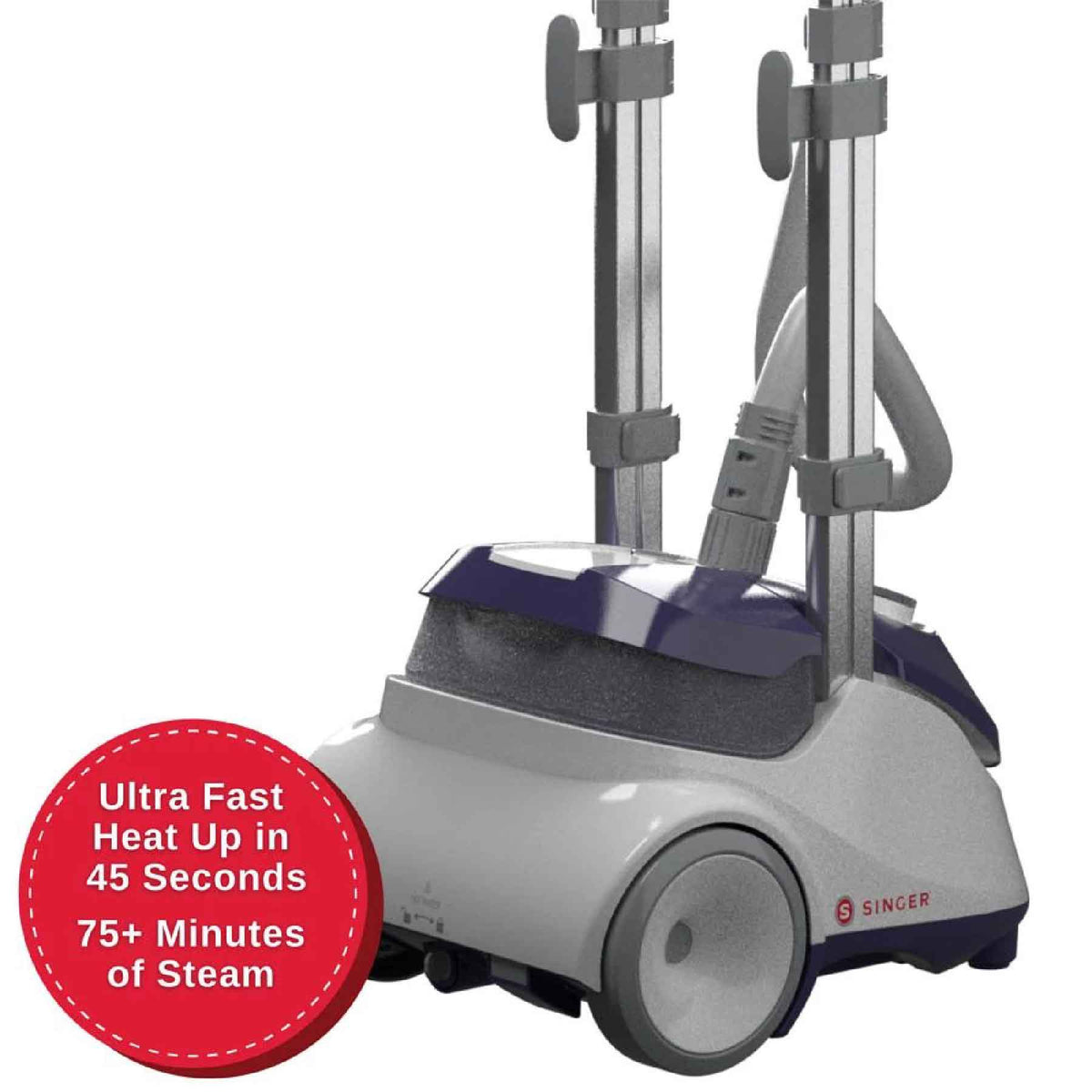SINGER® SteamWorks™ Pro 2.0 Garment Steamer - Prismatic Fiber Arts