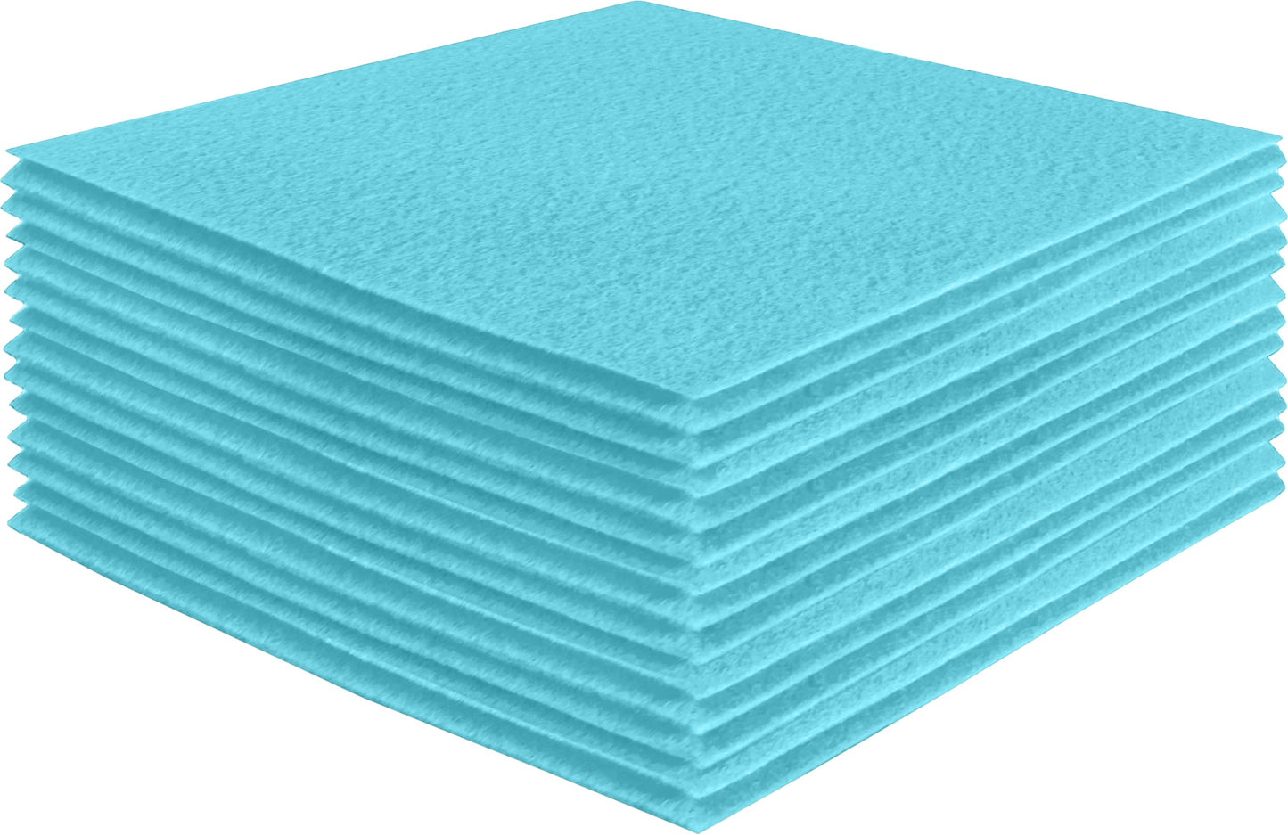 FabricLA Acrylic Felt Craft Sheet Packs – Baby Blue | Soft 100% Acrylic Felt Sheets for DIY & Crafts - Prismatic Fiber Arts