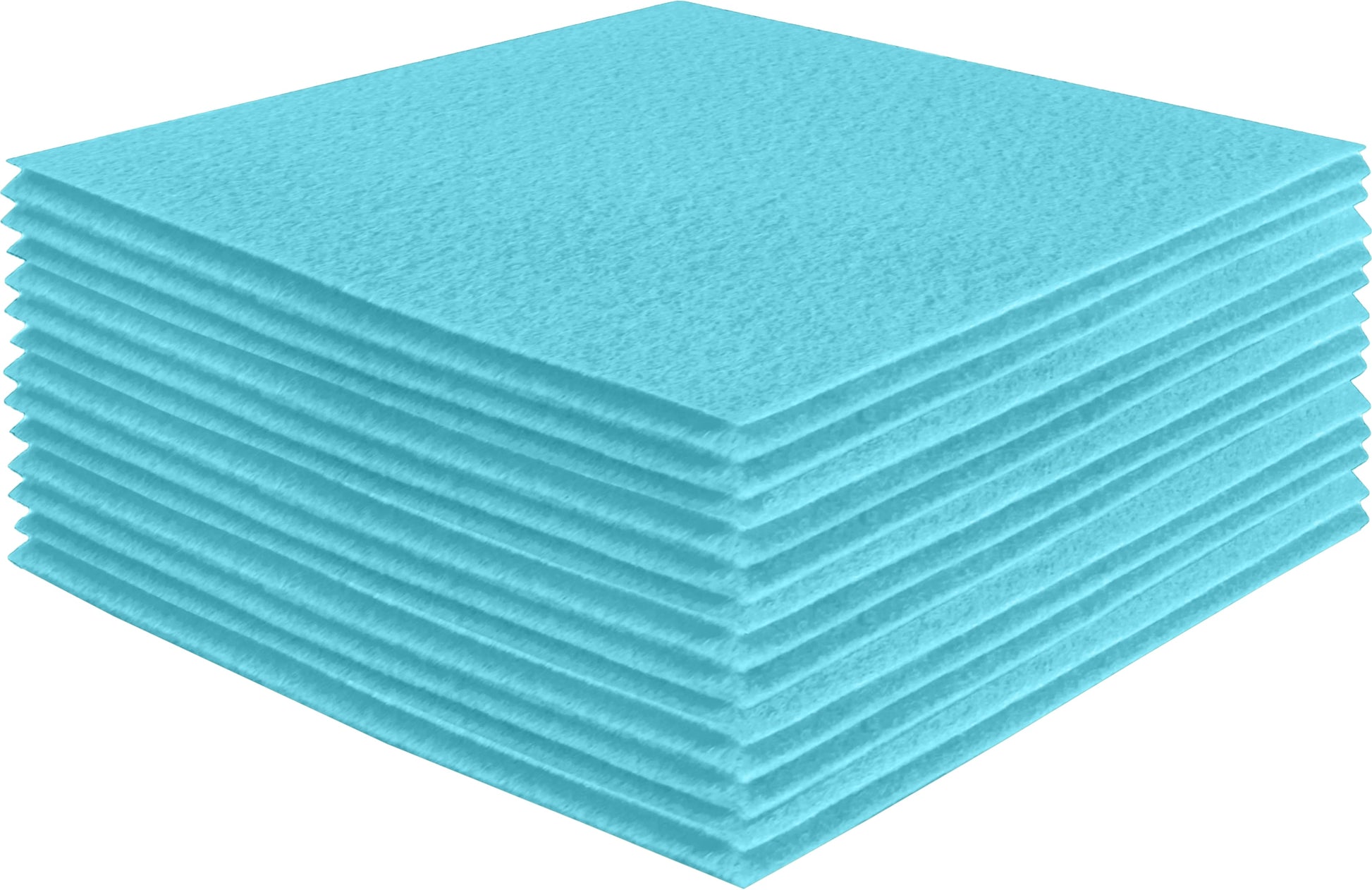 FabricLA Acrylic Felt Craft Sheet Packs – Baby Blue | Soft 100% Acrylic Felt Sheets for DIY & Crafts - Prismatic Fiber Arts