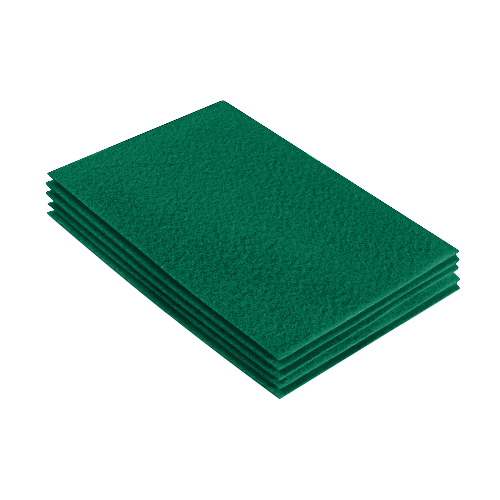 FabricLA Acrylic Felt 9"X12" Sheet Packs | Kelly Green - Prismatic Fiber Arts