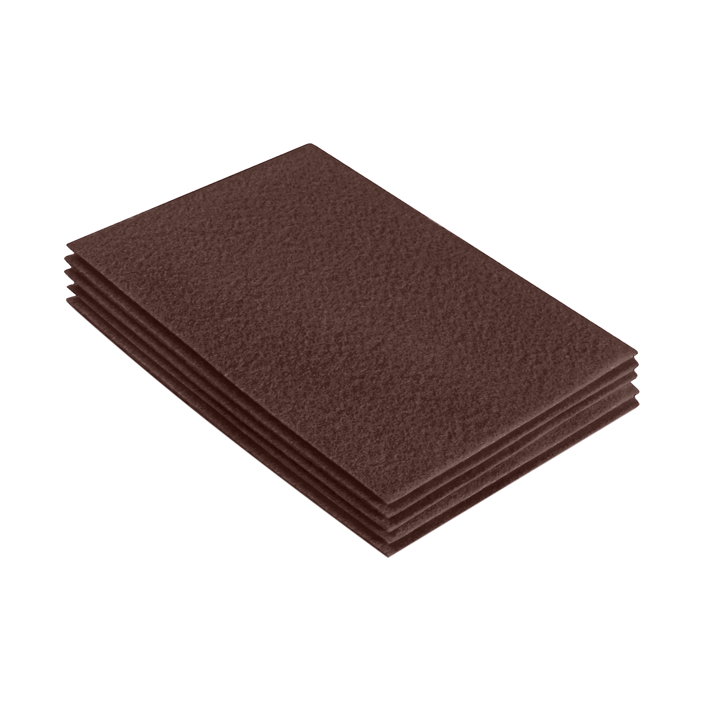 FabricLA Acrylic Felt 9"X12" Sheet Packs | Light Brown