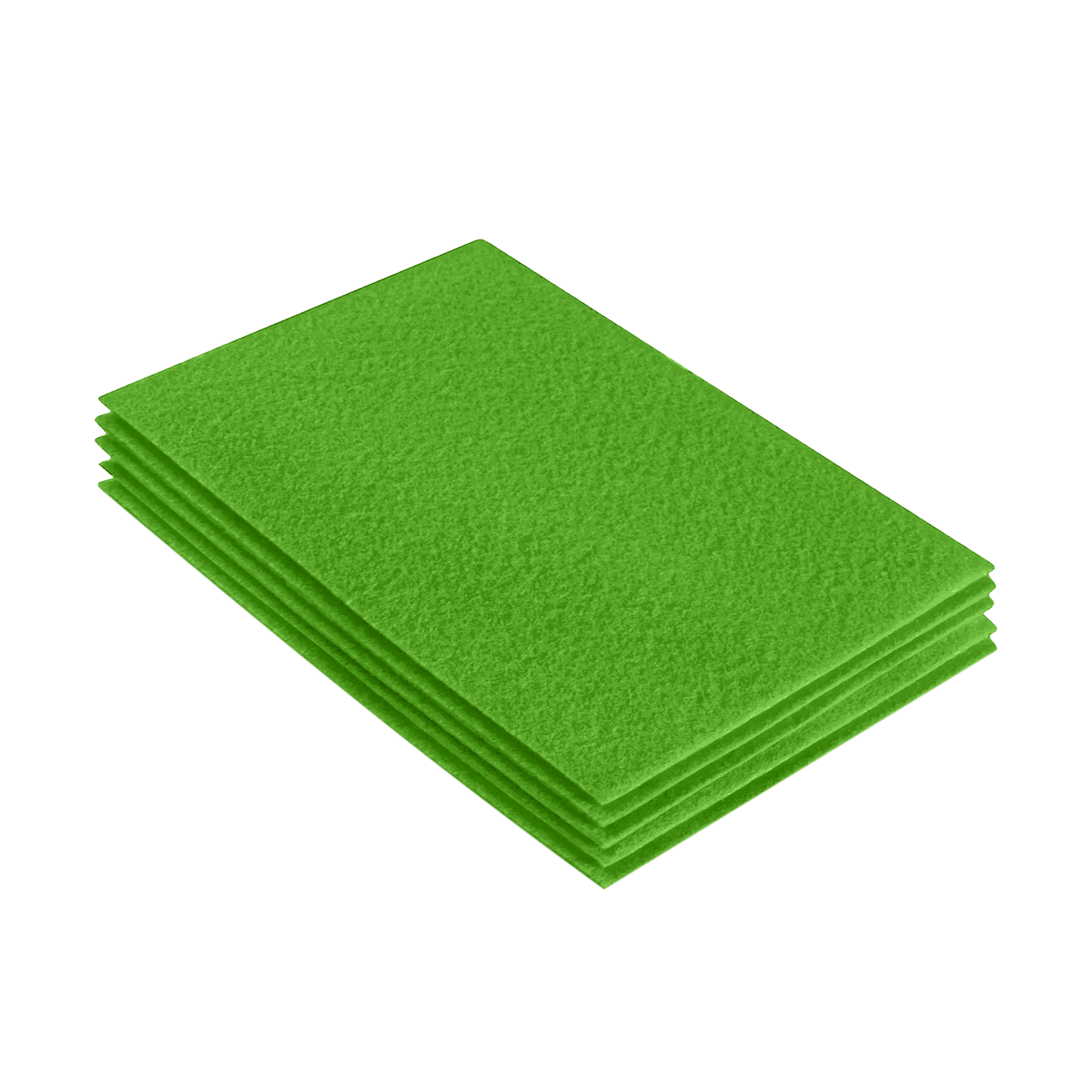 FabricLA Acrylic Felt 9"X12" Sheet Packs | Lime - Prismatic Fiber Arts
