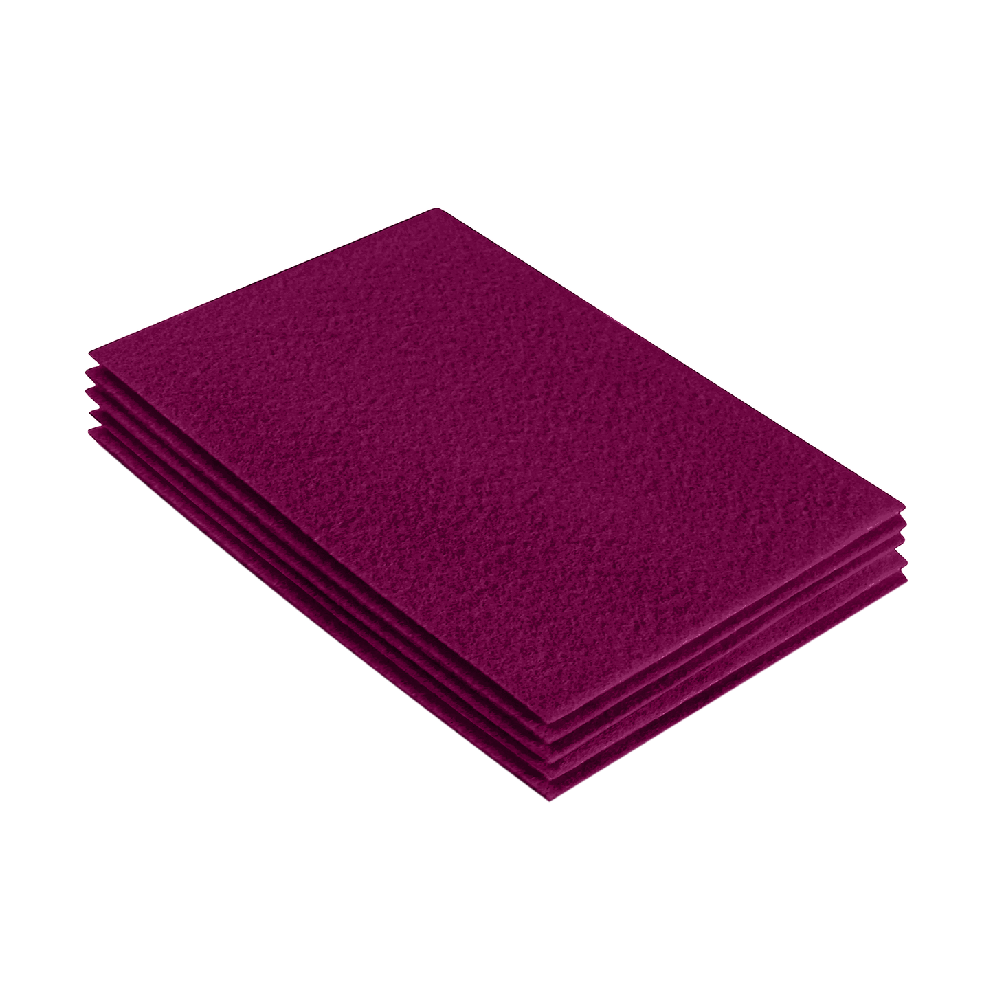 FabricLA Acrylic Felt 9"X12" Sheet Packs | Oxblood Burgundy - Prismatic Fiber Arts