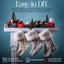 FabricLA Faux Fur Ribbon Trim Fabric -  Soft Christmas Fur Great for Crafting, Sewing, and Decorating - White - Prismatic Fiber Arts