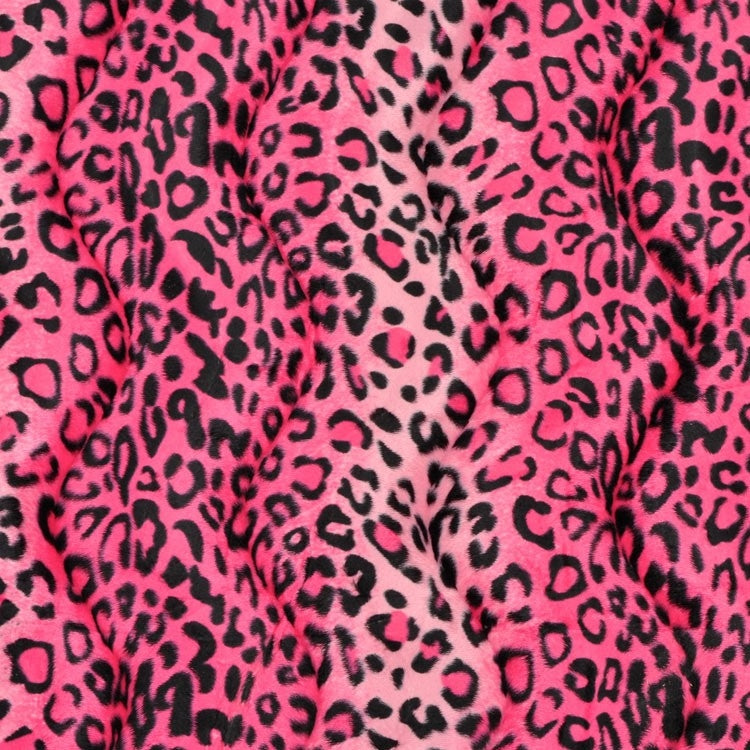 Leopard Print Velboa Faux Fur - Prismatic Fiber Arts