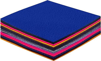12" x 12" Acrylic Felt Sheets by FabricLA | Multi-Colors - Prismatic Fiber Arts