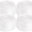 FabricLA Faux Fur Ribbon Trim Fabric -  Soft Christmas Fur Great for Crafting, Sewing, and Decorating - White - Prismatic Fiber Arts