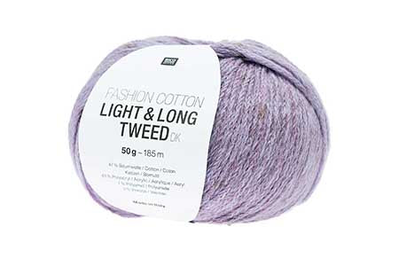 Fashion Cotton Light and Long Tweed DK Yarn
