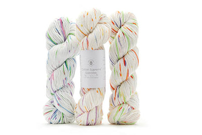 Cotton Supreme Speckles Yarn - Prismatic Fiber Arts