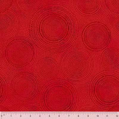 Red Radiance Wideback Cotton Fabric per yard - Prismatic Fiber Arts