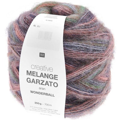 Creative Melange Garzato Aran Wonderball Yarn - Prismatic Fiber Arts