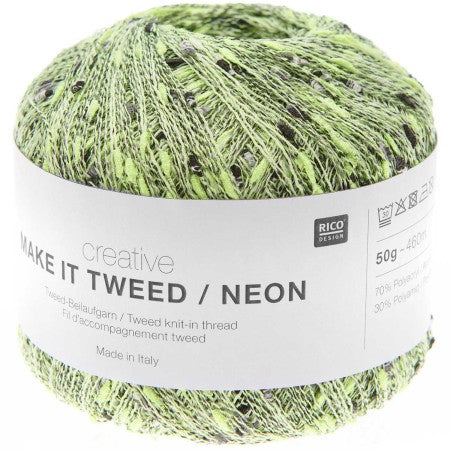Creative Make It Tweed Neons Yarn - Prismatic Fiber Arts