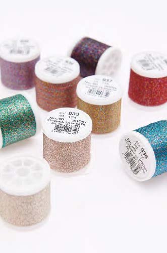 Metallic No 40 Yarn - Prismatic Fiber Arts