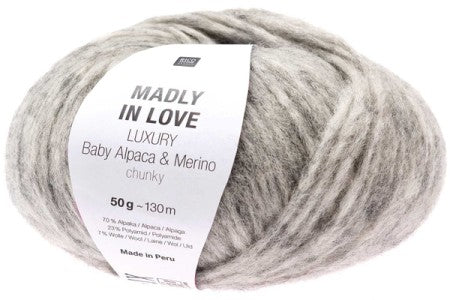 Madly in Love Luxury Baby Alpaca and Merino Chunky Yarn